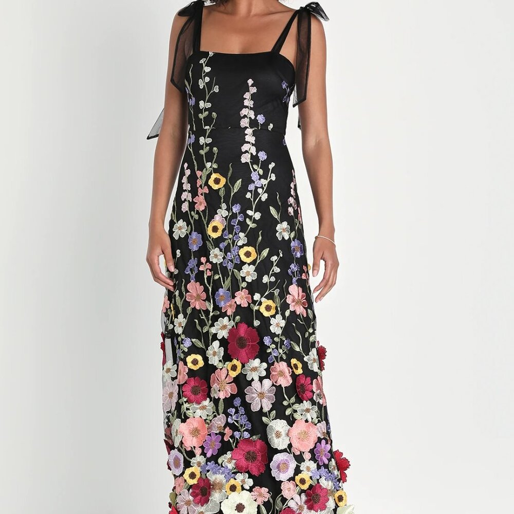 3D GORGEOUS Floral dress